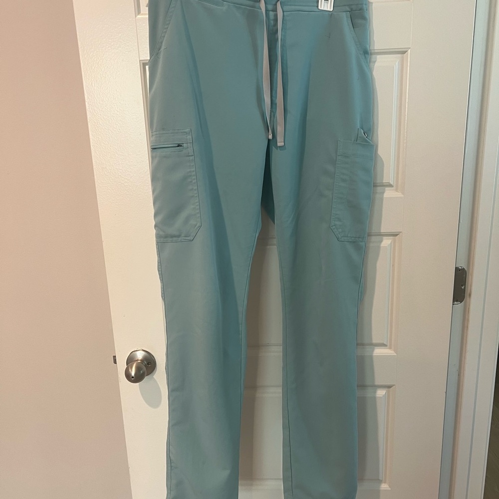 Women’s blue scrub pant Figs
